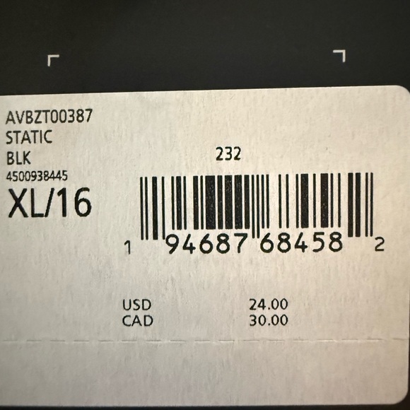 RVCA Set of 2 Tees Kids XL & M both appear to be same size though NWT - Picture 4 of 5